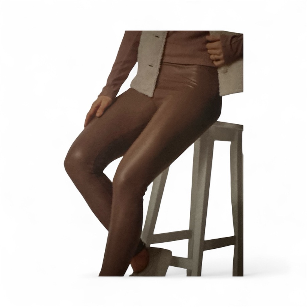 Esmara Women's faux Leather leggings SZ 6